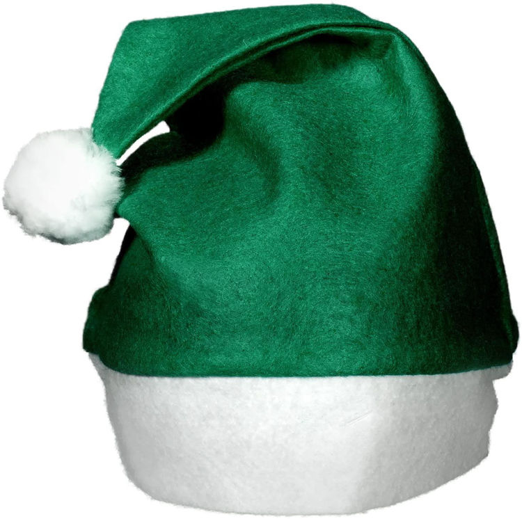Picture of 5590 GREEN CHILD SIZE SANTA HAT